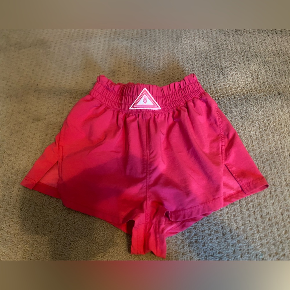Free People “Next Round” Pink Shorts